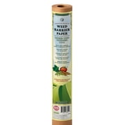 The Old Farmer's Almanac Weed Barrier Paper with Fertilizer 5-0-0 - 3 ft wide x 50 ft long - Covers 150 sq ft