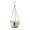 A85 C 7.9", variant on Hanging Planters For Indoor Plants,8 Inch Pot Indoor Outdoor Hanging Baskets,Hanging Flower Pots With Drainage Holes And Chain For Garden Porch Plants(White)