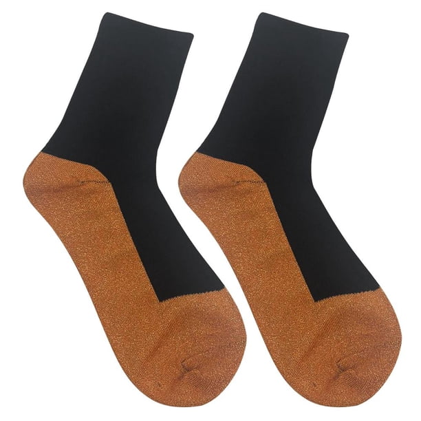 ropa de deporte Calcetines de fibra aluminizada Fibras Aislamiento térmico Debajo de los deportes de esquí Naranja JShteea El nuevo