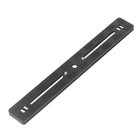 

2024 Universal Quick Release Plate Aluminum Alloy Camera Quick Release Plate with 1/4in Screw for DSLR Camera Black