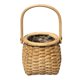 thumbnail image 1 of Cesta de Madera Tejida a Mano de Color Miel Cestas para Niñas Contenedor de Almacenamiento Cesta de Fruta Tejida Cesta de Mano ANGGREK Otros, 1 of 8