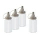 thumbnail image 5 of Botellas pequeñas Colamx Contenedor de almacenamiento de alimentos 4 Uds Gris, 5 of 8