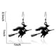 thumbnail image 3 of Maojin Decoración de Halloween Decoraciones de Halloween Moda Fiesta de Halloween Pendientes divertidos Pendientes pequeños con gancho para la oreja aterradores(Buy 2 Get 1 Free), 3 of 3