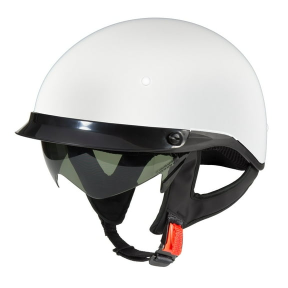 Fulmer 305 Cortez Motorcycle Half Helmet Matte White XL