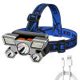 thumbnail image 1 of Durable USB recargable antorcha LED faro impermeable advertencia cabeza lámpara para acampar al aire libre pesca herramienta de viaje Hugtrwg Para estrenar, 1 of 9
