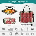 thumbnail image 4 of Flowers Tulip Cooler Bag Lunch Bag Soft Cooler Cooling Tote Insulated Lunch Box for Adult Men Women, 4 of 6