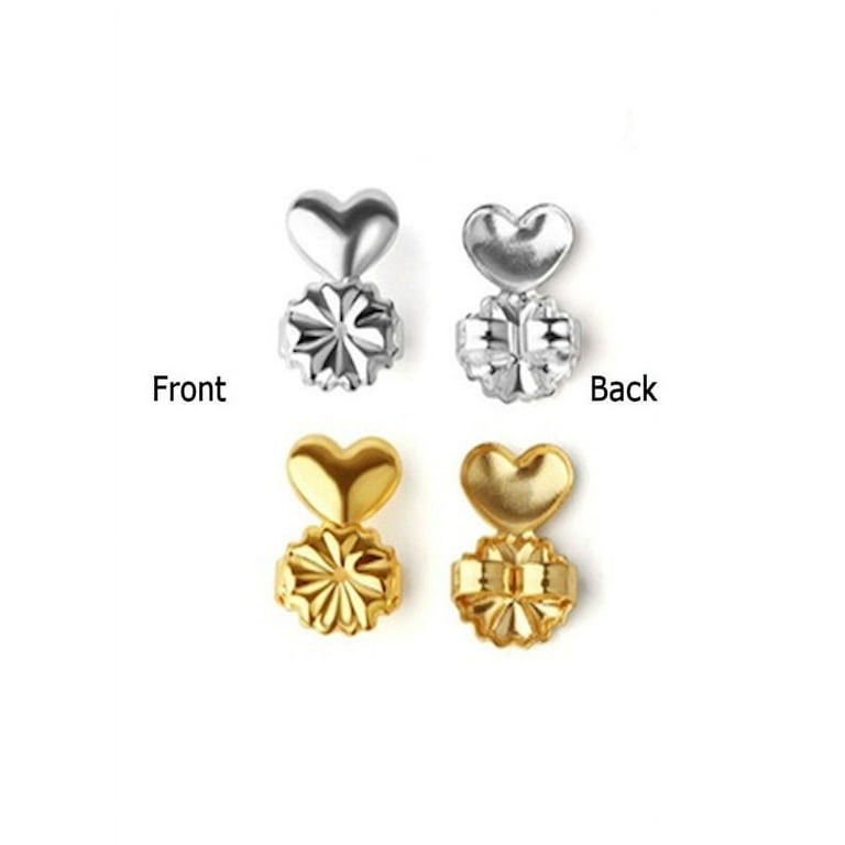 Anchora Original Magic Earring Lifters Adjustable Earring Lifts Earring  Backs Bullets and Patches 2 Pairs Earring Lifters Backs