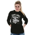 thumbnail image 3 of Adorable Father Daughter Fishing Cute Women Plus Size Long Sleeve Graphic Tee Brisco Brands 2X, 3 of 5