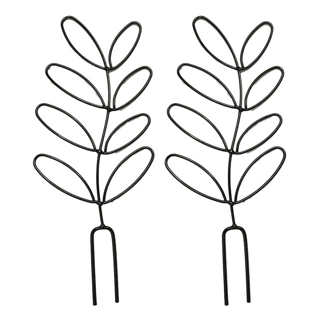 Youkk 2pack/lot Garden With Stackable Plant Climbing Trellis Durable And Lightweight black Regular style,2 sets 1Set