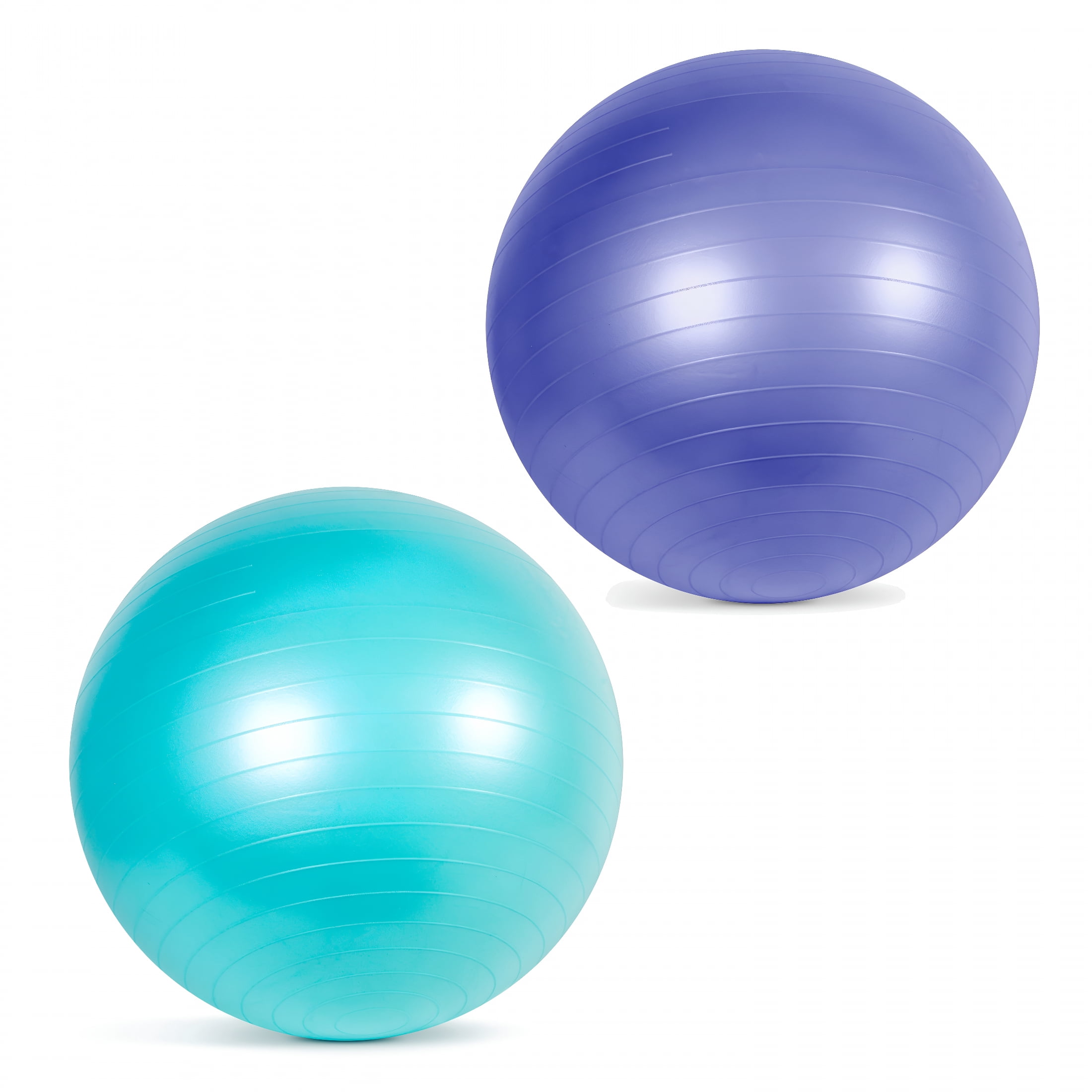 BESTSKY Anti-Burst Stability&Pregnancy Ball,Exercise Balls Physical Therapy,Yoga Ball for Pregnancy,Pilates Ball Small 65Cm,Purple