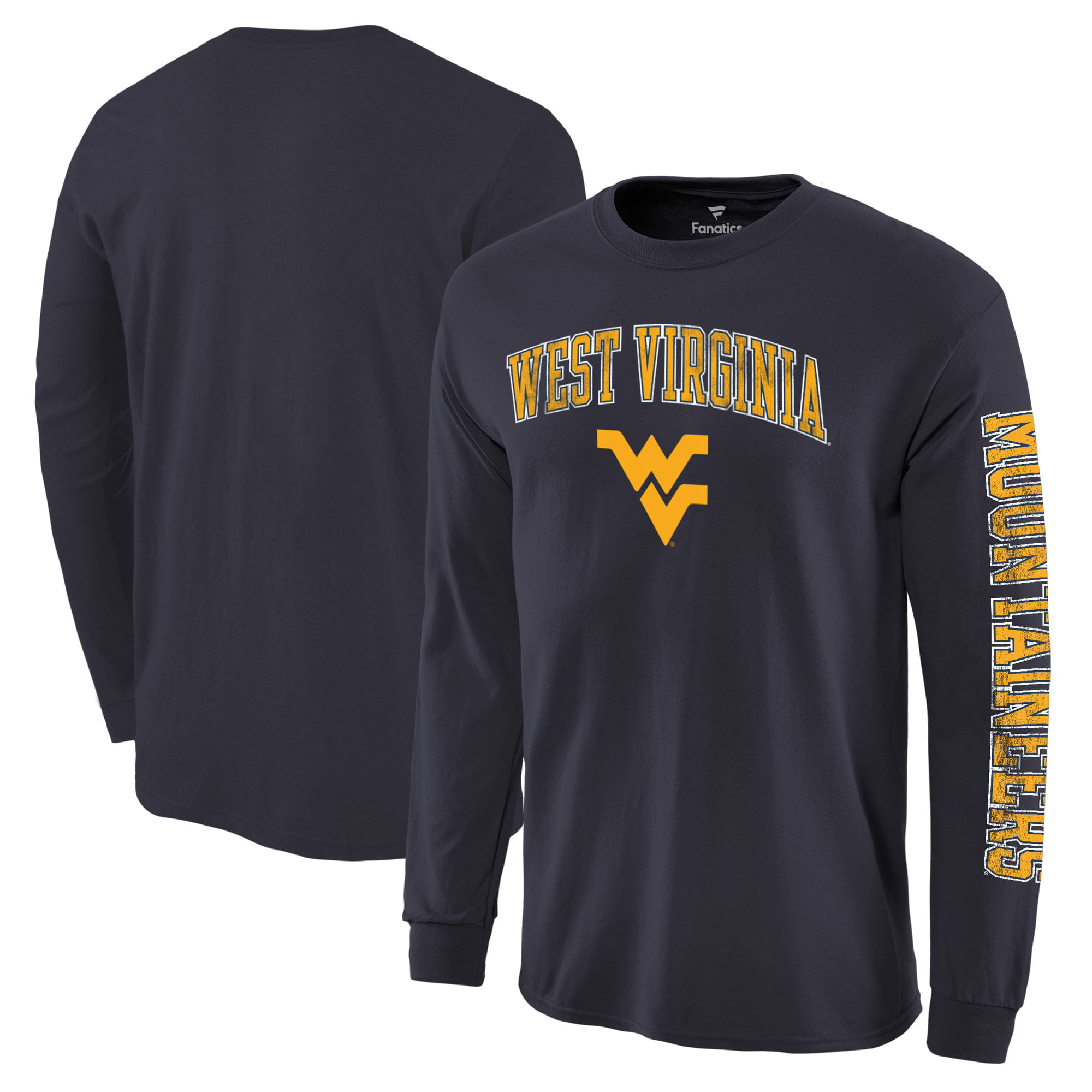 West Virginia Mountaineer's Pigskin T-Shirt Size X Large 