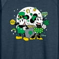 thumbnail image 3 of Disney - Mickey And Minnie Pot Of Gold - Women's Lightweight French Terry Long Sleeve Shirt, 3 of 5