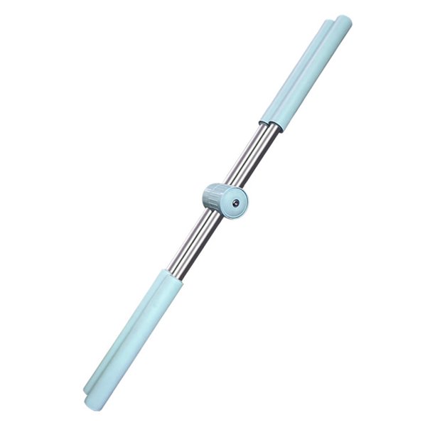 Ajustable Yoga Stick Cross Jorobado Corrección para Niño Adulto (Azul)