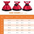 thumbnail image 6 of Girl Minnie Polka Dot Fancy Party Dress Halloween Birthday Christmas Party Outfits, 6 of 6