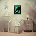 thumbnail image 4 of Bulanov, Dmitrii 11x14 Black Modern Framed Museum Art Print Titled - The Zoo - Elephant, 4 of 5