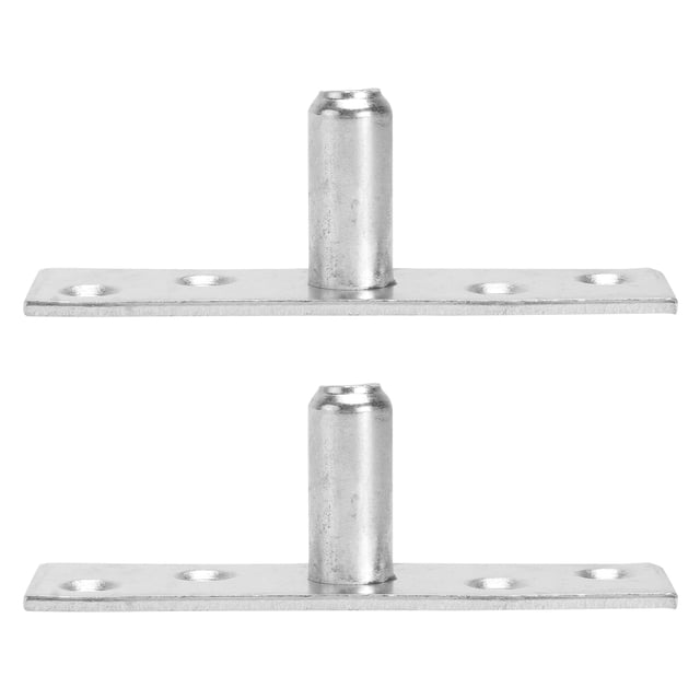 2pcs Sliding Door Limiting Stopper Bearing Positioner Simple Small Metal Stainless Steel Sliding Door Orientator for Home