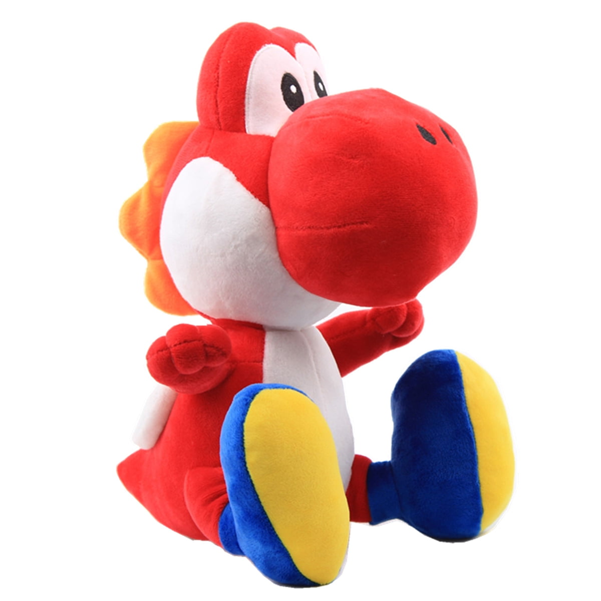 Super Mario 12" Red Yoshi Stuffed Plush Toy - Walmart.com