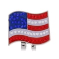 thumbnail image 2 of Clip para gorra de golf con patrones variados y marcador de pelota de golf desmontable - Ligero Bandera de Estados Unidos, 2 of 5