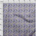 thumbnail image 3 of oneOone Rayon Medium Purple Fabric Floral Craft Projects Decor Fabric Printed By The Yard 56 Inch Wide, 3 of 4