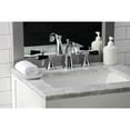 thumbnail image 2 of Kingston Brass KS2971PKL Duchess Widespread Bathroom Faucet with Brass Pop-Up, Polished Chrome, 2 of 5