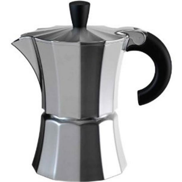 Gnali & Zani V210M9 Morosina Express Stovetop Espresso Maker Aluminum