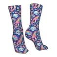 thumbnail image 7 of Salouo mushroom Skull rainbow color Pattern Fun Novelty Crew Socks,Casual Athletic Socks Neutral Socks, 7 of 7