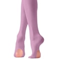 thumbnail image 4 of ZyeKqe Kids Socks Solid Color Dance Tights Super Stretchy Footed Ballet Soft Breathable Footed for Girls Dance Daily Wear, 4 of 9