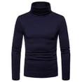 thumbnail image 2 of Chandail à Manches Longues pour Homme, Col Roulé Montant, Extensible, Ajusté, Basique, 2 of 4