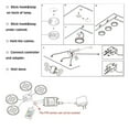 thumbnail image 2 of Amdohai 4pcs 12V RGB 7 Colors LED Caravan Interior Lighting Roof Ceiling Light with 24 Key Remote Control For Camper RV Trailer Boat Van, 2 of 8