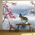 thumbnail image 1 of Tiptophomedecor Animal Wallpaper Wall Mural - In A Soap Bubble, 1 of 4