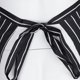 thumbnail image 5 of Delantal Unisex a Rayas con Disfraz de Carnicero Y Panadero, Color Negro, Se Describe, 5 of 9