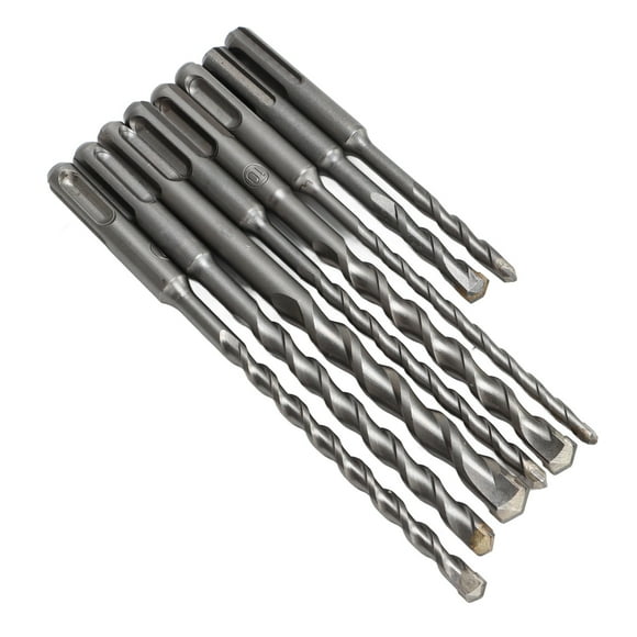 Drill Bit,8Pcs Hammer Drill Bit Carbide Tip Drill Bit Masonry Drill Bit High Capacity
