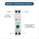 thumbnail image 4 of Interruptor Inteligente 1P+N 63A 110V 220V WIFI, Medidor de Energía, Medidor de KWh, Disyuntor, Temporizador, Relé, Protección para el Hogar Inteligente., 4 of 5