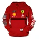 thumbnail image 1 of Sudadera Ferrari Charles Leclerc Talla Xxl F1 Con Envio, 1 of 4
