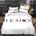 thumbnail image 3 of Home Bedding Cover Set Luxury Pattern Duvet Cover Quilt Cover Set Bed Gift Designable,Queen (90"x90"), 3 of 5