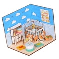 thumbnail image 4 of 1/24 de Bricoje en Casa de Desmontable Dormitorio de Bebé Rompecabezas de Juguete Hugo Kit de casa de muñecas DIY, 4 of 10