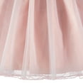 thumbnail image 2 of Bonnie Jean Girls 7-16 Embroidered Mesh Pearl Accent Dress, 2 of 4