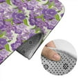 thumbnail image 5 of Honeii Violets Flowers Pattern Bathroom Anti-Skid Pad Bathroom Mat Vintage Seamless Pattern Not-Slip Toilet Rug Set, 5 of 6