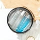 thumbnail image 4 of pstuiky Mini bolsa de almacenamiento de cosméticos transparente portátil de viaje unisex adecuada para cosméticos joyas artículos de tocador redonda., 4 of 6