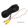 thumbnail image 3 of Cable De Audio Para Automóvil Rca Cable de video de cámara de estacionamiento de vista trasera inversa Arnés de cable de cable RCA resistente a la intemperie, 3 of 5