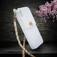 thumbnail image 5 of Fusicase for iPhone 11 Wallet Case with Neck Strap Crossbody Strap Lanyard Handbag Wrist Strap Protective Cover Credit Card Holder Slot Purse for Girls Women Silicone Case for iPhone 11 White, 5 of 14
