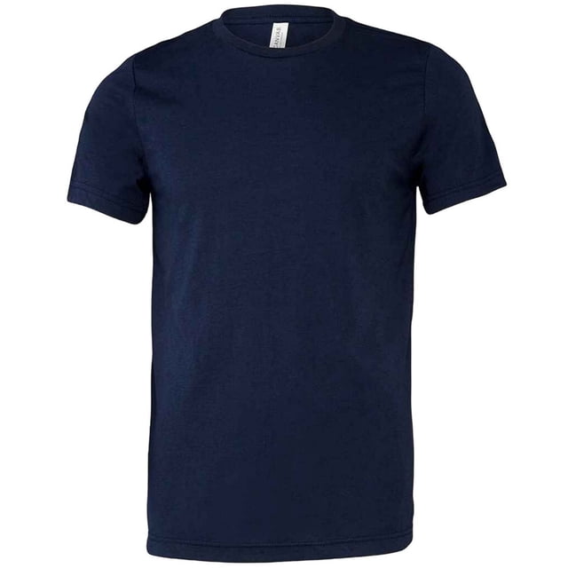 BELLA+CANVAS T-Shirt à Col Rond en Mélange pour Hommes/femmes