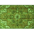 thumbnail image 1 of Ahgly Company Indoor Rectangle Persian Green Traditional Area Rugs, 6' x 9', 1 of 1