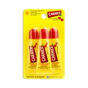 Carmex Squeeze Tube, Cherry, .35 Oz Tubes, 3 Ct
