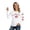 White, variant on Womens Canada Shirt Canada Day Flag Tshirt Maple Leaf Long Sleeve Tee Tops Casual Long Sleeve T Shirts Loose Fit Fashion Tee For Everyday Wear Black XXL