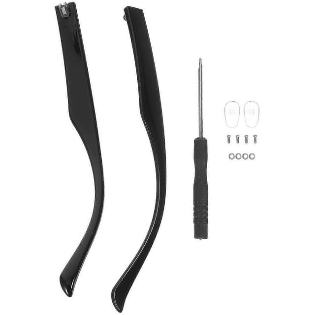 Eyeglass Temple Replacement Arms for Universal Metal Frames - TR90 Material Durable Glasses Repair Parts