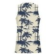 thumbnail image 5 of ZCFZJW Tropical Tank Tops for Women Big and Tall Regular Fit Casual Summer Beach Palm Tree Print Crewneck Graphic T-Shirts Quick Dry Workout Tees Multicolor#14 XL, 5 of 5