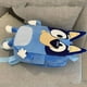 thumbnail image 4 of Bluey-mochila escolar de dibujos animados para niños, azul y naranja de perro morral, Kawaii, Cosplay familiar, guardería, 4 of 4
