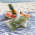 thumbnail image 5 of Outdoor Pillow Cover Abstract Ombre Sage Green Marble Set of 2 Waterproof Throw Pillowcases White Modern Art Decorative Patio Furniture Pillows for Couch Garden Indoor & Outdoor Use, 5 of 9