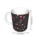 thumbnail image 2 of Yiaed Valentine'S Day Print Ceramics Coffee,Large Handle Design,Extra Large Tea and Coffee Cup for Office and Home Mugs, 2 of 6